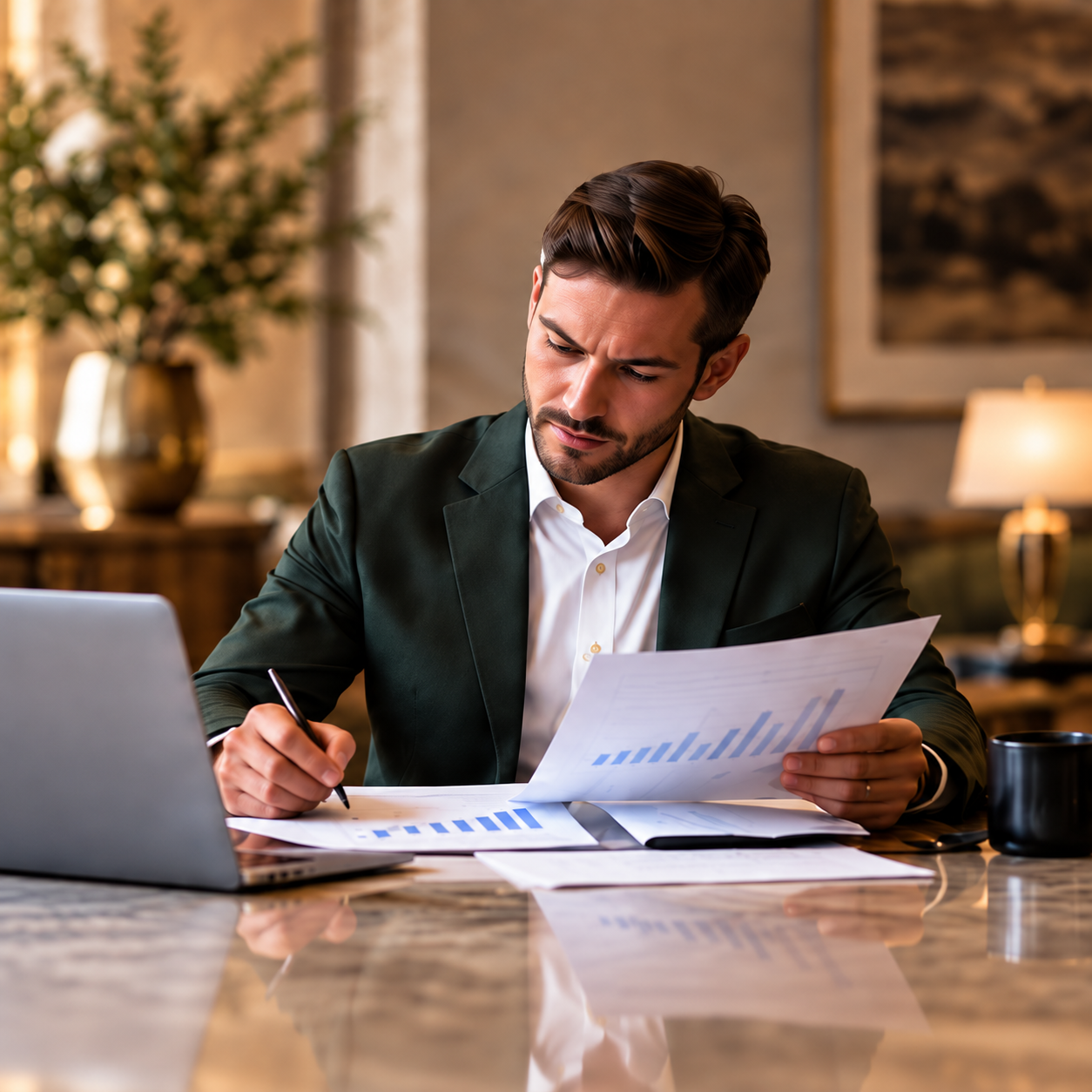 Reviewing hotel performance